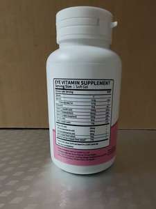 Suplementos de Vitaminas y Minerales para la Vista OEM que Contienen Luteína, Zinc, Vitamina C y Vitamina E. Son Suplementos para la Salud Ocular de Adultos. - Product Image 3