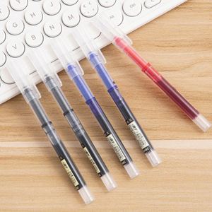 Bolígrafo de Gel Líquido de Escritura Fluida, de Secado Rápido, Neutro, para Firmas, Exámenes, Estudiantes, Negro, Plástico, con Purpurina - Product Image 3