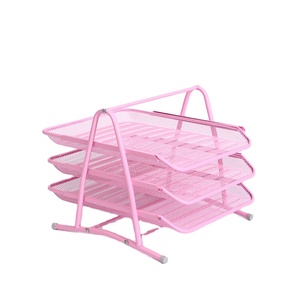 Hot Bán Văn Phòng 8 Màu 2/3/4 Tầng Tập Tin Giá Bàn Organiser Khay Tài Liệu Bộ Sưu Tập Xếp Chồng Lưu Trữ Tập Tin Chủ Cho Văn Phòng - Product Image 1