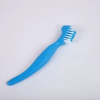 Nouvelle tendance produits d'hygiène buccale à poils souples usage domestique nettoyage des fausses dents brosse à dents orthodontique brosse à prothèse dentaire