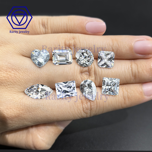 OCT CZ Gemstone 3*5mm a 6*8mm Roxo Vermelho Cor Zircão Pedra Verde Azul Sintético <span class=keywords><strong>Nano</strong></span> Radiante Forma Cubic <span class=keywords><strong>Zirconia</strong></span> - Product Image 3