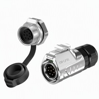 Connecteur d'alimentation et de signal rapide, étanche IP68, économique, LP16, pour équipement audiovisuel
