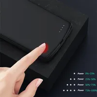 Pour Oneplus 8T boîtier de batterie 6800Mah 8T chargeur étui couverture de téléphone intelligent batterie externe pour Oneplus 8T boîtier de batterie Capa