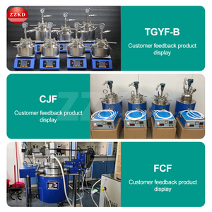 Réacteur multifonctionnel en acier inoxydable haute pression pour polymérisation et réactions chimiques, autoclave haute pression - Product Image 4