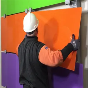 Alucobond 标准尺寸成品铝复合板 acm/acp 板材用于带多色装饰的外墙饰面