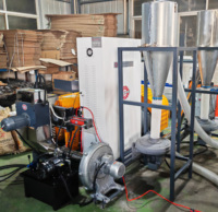 Granulateur automatique de recyclage de plastique pour ligne de recyclage des déchets plastiques PE PP HDPE LDPE