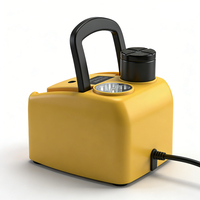 Cric hydraulique portable mini 5 tonnes 12V avec sac de rangement pour réparation d'urgence en bord de route et usage domestique