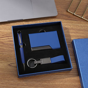 Set Regalo 3 in 1 in Pelle per Uomo: Portafoglio, Penna e Portachiavi, Omaggio Promozionale, Penna Classica e Portafoglio in Confezione Regalo per <span class=keywords><strong>Padre</strong></span> - Product Image 4