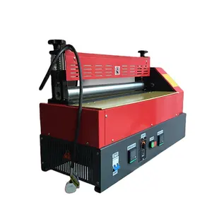 Hot Selling semi-automatic Cold Glue Gluing Machine Adhesive Coating Paper Gluing Machine Pasting Gluing Machine