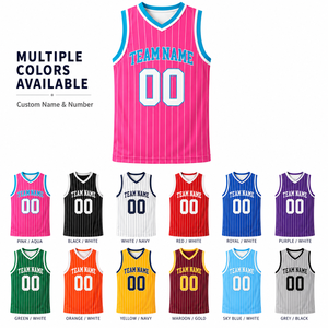 Camiseta de Baloncesto Personalizada para Fanáticos, con Nombre y Número del Equipo, de Malla, para Hombres, Mujeres y Jóvenes, Uniforme Deportivo - Product Image 6