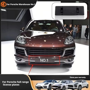 95850528745 Applicable aux <span class=keywords><strong>Porsche</strong></span> Cayenne 10-15, plaque d'immatriculation avant - Product Image 5