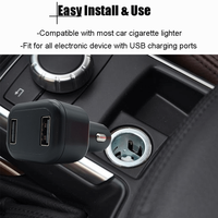 Chargeur de voiture caché avec traceur GPS 2G, chargeur USB pour allume-cigare de voiture, mini localisateur de suivi de véhicule