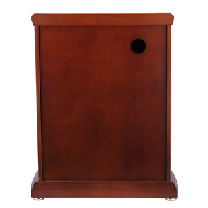 Solid Wood Clock European Style Rectangle Westminster Chime Living Room Decorative Musical Clock - Product Image 5