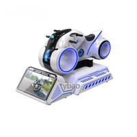 Usine Dreamland VR Machine de jeu de course de réalité virtuelle futuriste Simulateur de moto 9D VR Moto