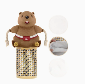 ตุ๊กตาถุงมือชกมวยรูปแมวกราวด์ฮอก ของเล่นสำหรับแมวเลี้ยงในบ้าน - Product Image 5