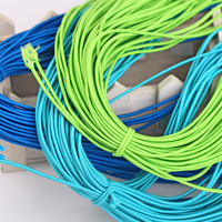 Cordon élastique rond de haute qualité, corde élastique tressée pour la couture, ceinture, artisanat DIY, prix d'usine en gros