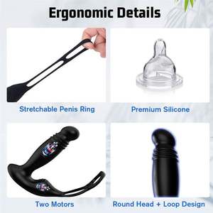 <span class=keywords><strong>Plug</strong></span> <span class=keywords><strong>Anal</strong></span> Électrique C String Mâle Dialater <span class=keywords><strong>Bluetooth</strong></span> Inflables Douche Hygiénique Jeux Sexy Télescopique Silicone Buttplug - Product Image 4