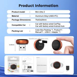 Nuevo Adaptador USB Mini Portátil Inalámbrico Carplay, Dongle Android Auto Carplay, Adaptador Android Auto Carplay para Waze y <span class=keywords><strong>Spotify</strong></span> - Product Image 5