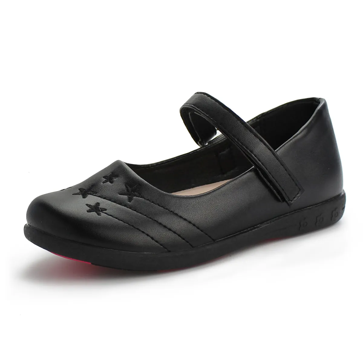 Kinder Schwarz Schule Schuhe Uniform Mary Jane Mit Klassische Runde leichte Mädchen Schule Schuhe