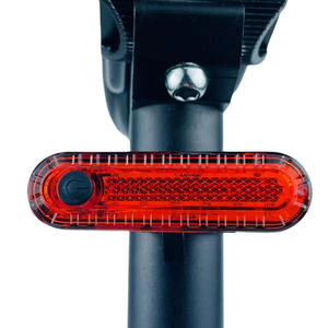 New Bicycle Taillight USB Rechargeable <b>LED</b> COB High Brightness Night Riding Safety Warning <b>Light</b> Cycling Accessory Red <b>Blue</b> - Product Image 2
