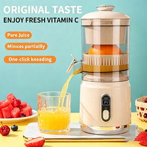 Juicer Portable Nirkabel 7.4V 800RPM 600ML ABS Food Grade Pemisah Ampas Buah Grosir - Product Image 2