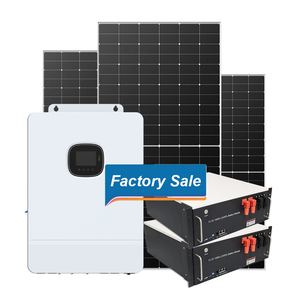 Inversor de 30kW, Batería de Almacenamiento de Energía Solar Híbrida de 15kWh y 5kW, Sistema de Paneles Solares de 10kV Fuera de la Red, Sistema Solar Completo de 20kW Conectado a la Red - Product Image 1
