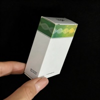 Boîte en papier personnalisée avec impression couleur intégrale, boîte pour stylo PPepti, emballage de stylo portable jetable ou réutilisable