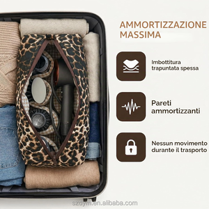 Bolsa de Almacenamiento para Herramientas de Peinado de Viaje, Bolsa Acolchada para <span class=keywords><strong>Secador</strong></span> de Pelo, Bolsa Organizadora de Maquillaje para Mujer, Bolsa de Aseo - Product Image 2