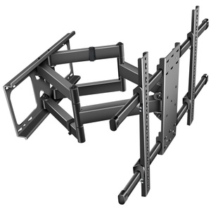 Support mural <span class=keywords><strong>TV</strong></span> à double <span class=keywords><strong>bras</strong></span> <span class=keywords><strong>amovible</strong></span> et entièrement articulé avec <span class=keywords><strong>bras</strong></span> inclinable et pivotant pour une visualisation optimale 55-90 pouces HILLPORT DY885 - Product Image 2