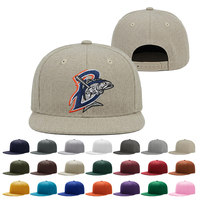 Casquette Snapback Tendance à 6 Panneaux et Visière Plate, Logo Brodé Personnalisé, Réglable, Style Hip Hop Unisexe, Meilleure Vente, Chapeau à Visière Plate pour Homme, Gorras