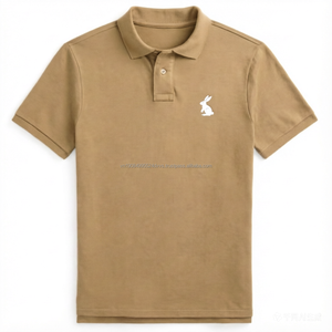 Camisetas Polo de Algodón para Hombre y Mujer al por Mayor, de Manga Corta, Transpirables, Estilo Vintage Ralph - Product Image 5