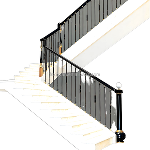 איכות הטובה ביותר של יצרן מעקה מדרגות פלדה אלומיניום נירוסטה עבור בית גן בטיחות בניין - Product Image 1