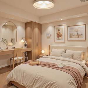 Customizable Cream French Style Wooden Furniture Warm Home Dining Table and <b>TV</b> Cabinet - Product Image 6