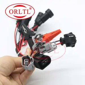 Orltl Máy dò kết nối cáp thử nghiệm và phun nhiên liệu kết nối cáp thiết lập cho BOSH/Denso/delp-hi/Siemens Bộ 6