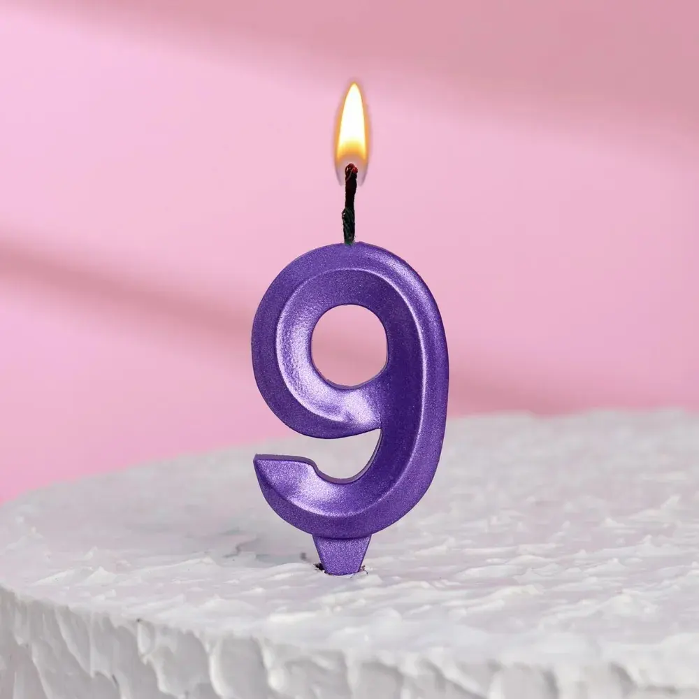 cute golden mini colorful digital number decorate cake birthday wedding cake cupcake candles