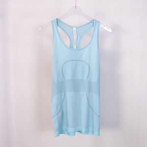 Women's Cotton Sleeveless <b>Vest</b> Lightweight Quick Dry <b>Sweat</b> Wicking Breathable Knitted Sports Tank for Marathon Running Fitness - Product Image 4