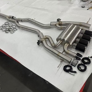 Stainless Steel Single Exhaust Pipe for BMW G80 G82 M3 M4 Valvetronic Catback Exhaust System - Product Image 5