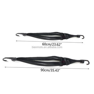 Corde à bagages 60-170cm réglable vélos <span class=keywords><strong>sangle</strong></span> d'arrimage cordes de Tension avec crochets <span class=keywords><strong>sangle</strong></span> de bagage élastique pour outil de moto - Product Image 3