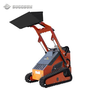 Kubota Motor Kleiner Garten lader Kettenrad Mini Stehender Kompakt lader mit mehreren Anbaugeräten Zum Verkauf - Product Image 5