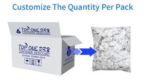 Cấp thực phẩm silica gel hút ẩm túi 1G 2G 3G 5g 10g 15g 20g silica gel 2G desicc cho thấm - Product Image 4