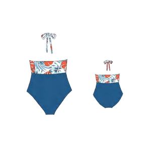 ชุดว่ายน้ำครอบครัวแบบกำหนดเอง 6 ชิ้น ชุดวันพีซบิกินี่เซ็กซี่สำหรับผู้หญิง และชุดชายหาดพิมพ์ลาย ชุดชายหาดที่ปรับแต่งได้ - Product Image 3