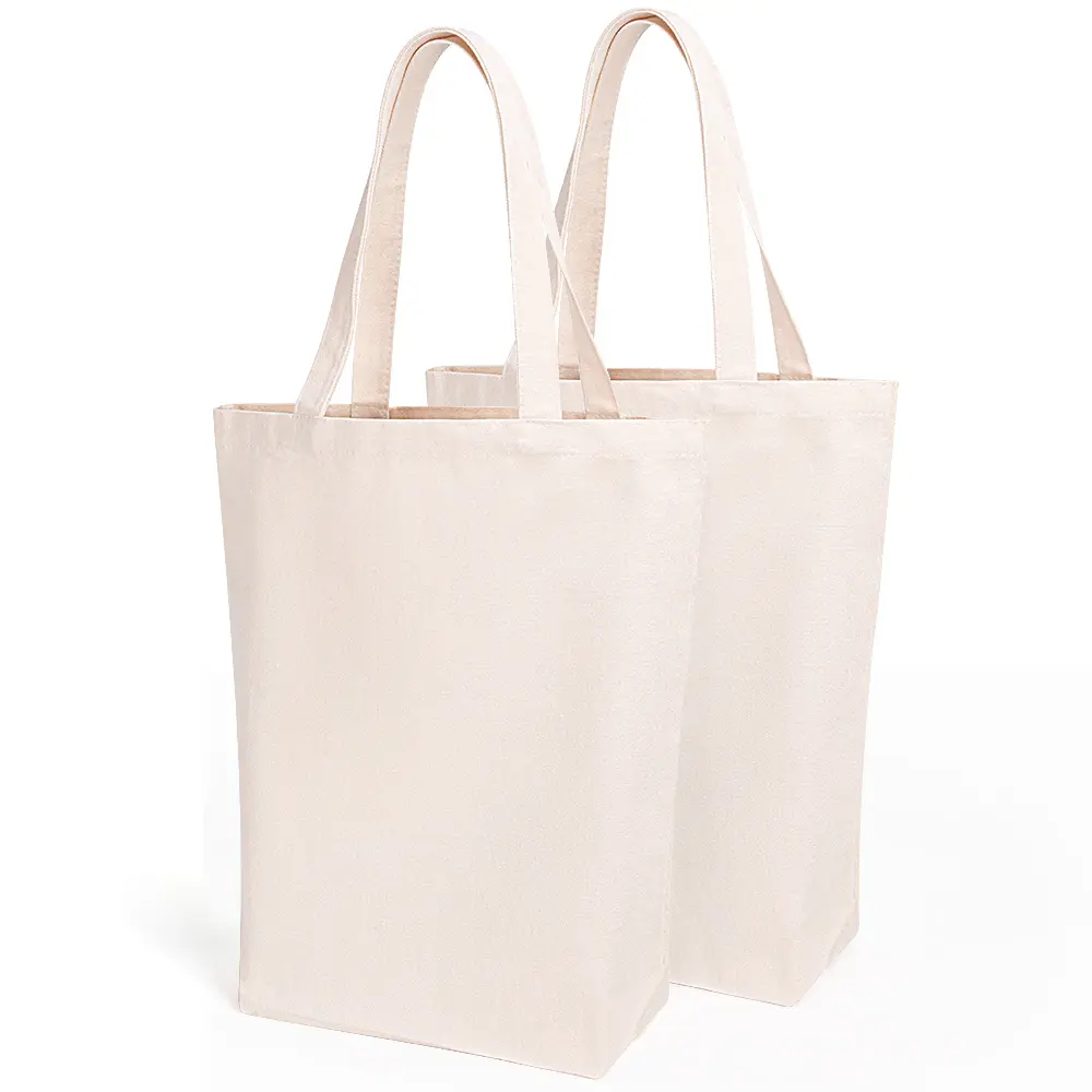Custom logo foldable cloth tote shopping bag bulk craft bags