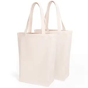 Bolso de compras de tela plegable con logotipo personalizado, bolsas artesanales a granel