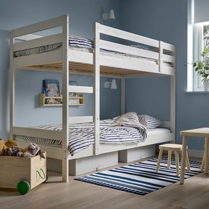 Customized Wooden Furniture Durable and Warm Natural Solid Wood Bunk <strong>Bed</strong> Frame White <strong>Pine</strong> - Product Image 6