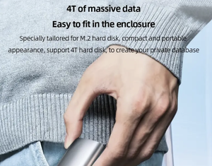 M.<span class=keywords><strong>2</strong></span> NVME SSD إلى USB من النوع C SSD خارجي SSD حالة صلبة حاوية محرك ألومنيوم - Product Image 3