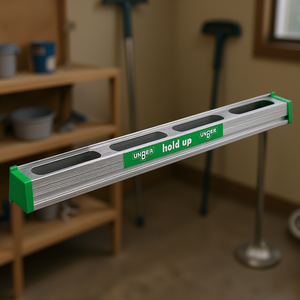 Unger Hold Up Portautensili in alluminio da 90 cm per attrezzi di pulizia - Product Image 3