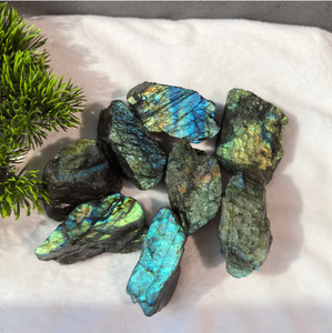 Cristalli Naturali all'Ingrosso, Pietre Curative, Quarzo Grezzo, Gemme Sciolte, Cristallo di Labradorite, Pietre Grezze per Creazione di Gioielli - Product Image 3