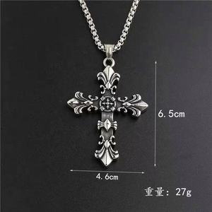 Collares de Cruz Religiosa de Acero Inoxidable 316L Estilo Punk para Hombre y Mujer, Joyería de Regalo, Collar con Colgante de Cruz - Product Image 6