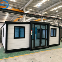 WinFair Chine – Nouvelle Maison Conteneur Pliable Préfabriquée en Panneaux Sandwich de 40 Pieds pour Villa de Vacances / Unité d'Hébergement Accessoire