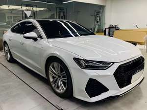 Nuovo Kit Carrozzeria Modificato RS7 per <span class=keywords><strong>Audi</strong></span> <span class=keywords><strong>A7</strong></span> 2019, Paraurti, Griglia, Labbro Posteriore, Tubo di Scarico per Retrofit/Upgrade, Fibra di Carbonio Personalizzata - Product Image 3